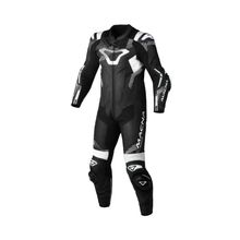 Macacao Macna Armadyl 1PC Preto Branco -1-